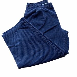 Vintage Men’s Tahoe River Outfitters Wale Corduroy 32 Waist Navy Blue